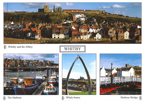 Whitby Postcards (NB: Large 7" x 5" Size)